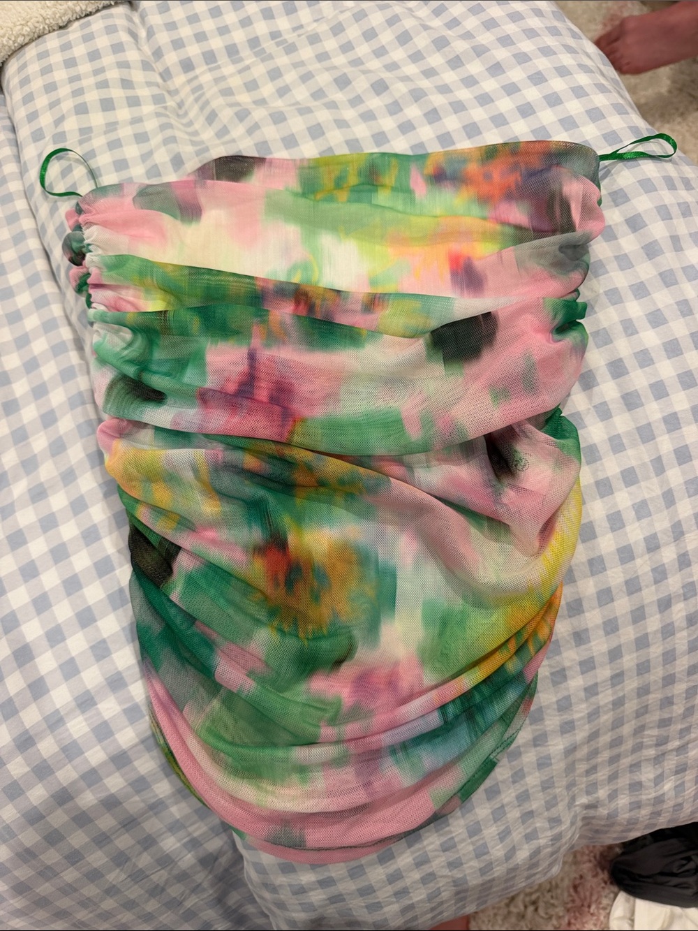Zara bandeau top multicolored